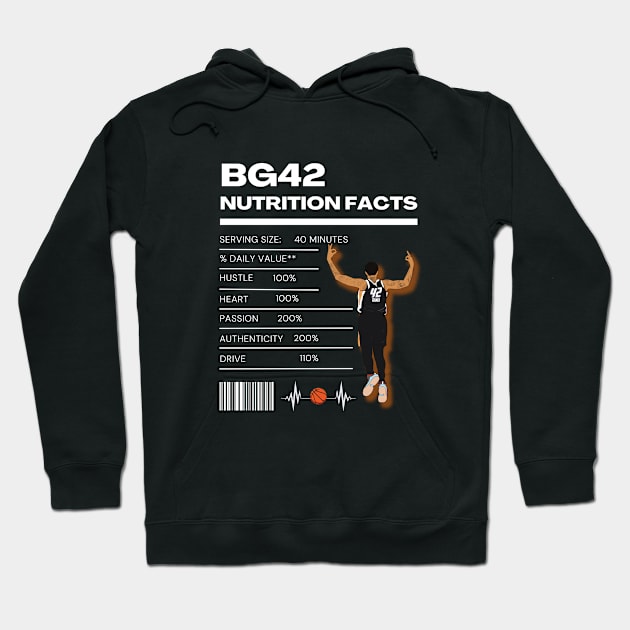 Brittney Griner Nutritional Value Basketball Shirt Hoodie by Hevding